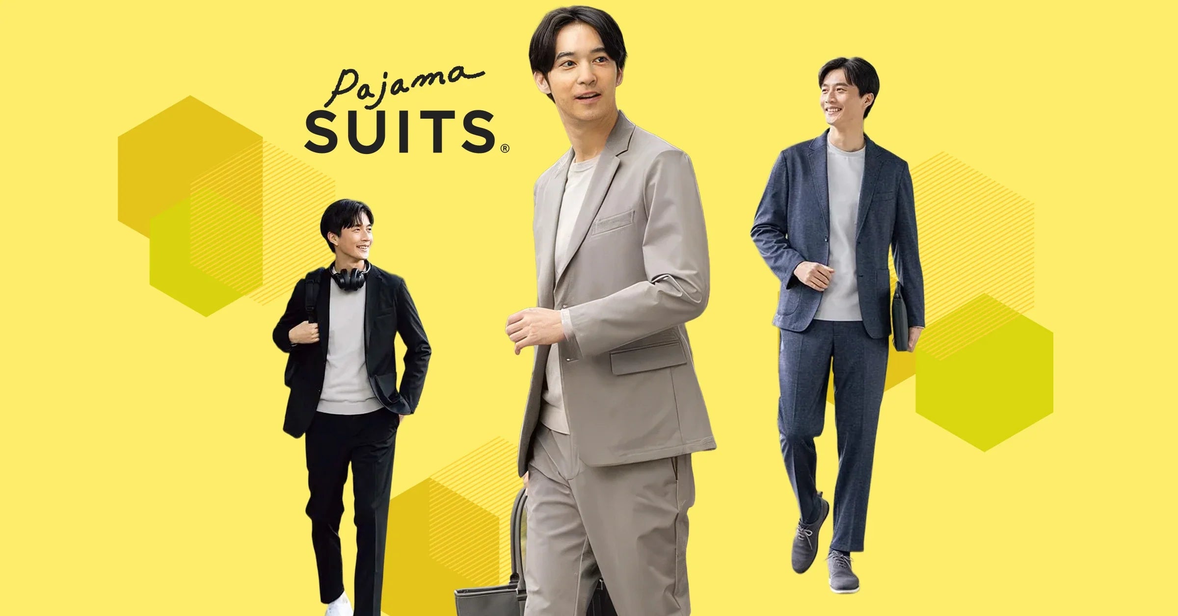Pajama SUITS Collection | Functional Casual Suits with a Sharp Look and Ultimate Comfort