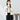 TRICKER Leno Weave Collarless Jacket - Off White_01