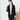 Powdery Stretch Tailored Jacket - Black_01