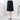 Washable Semi-Flare Skirt -Navy_05