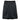 Washable Semi-Flare Skirt -Navy_09