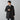 Water Repellent Black Balmacaan Coat_01