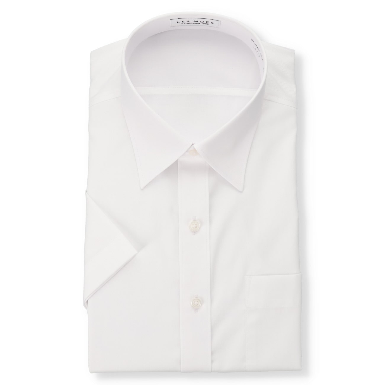 Non-iron Point Collar Short Sleeve Shirt
