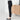 Powdery Stretch Cropped Pants - Black_04