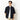 Pajama Suits Aircool Crepe Stretch Short Sleeve Shirt Jacket - Navy_05
