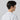 圆领条纹Short T恤 -深蓝