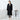 Japanese Fabric Double Breasted Wool Chester Coat - Black_04