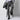 Washable Stretch Plain Pants - Medium Gray_23