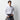 Super Non-Iron Button-Down Sashiko Shirt - Gray_08