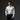 LUXE Line 纯棉宽领衬衫 - White_06