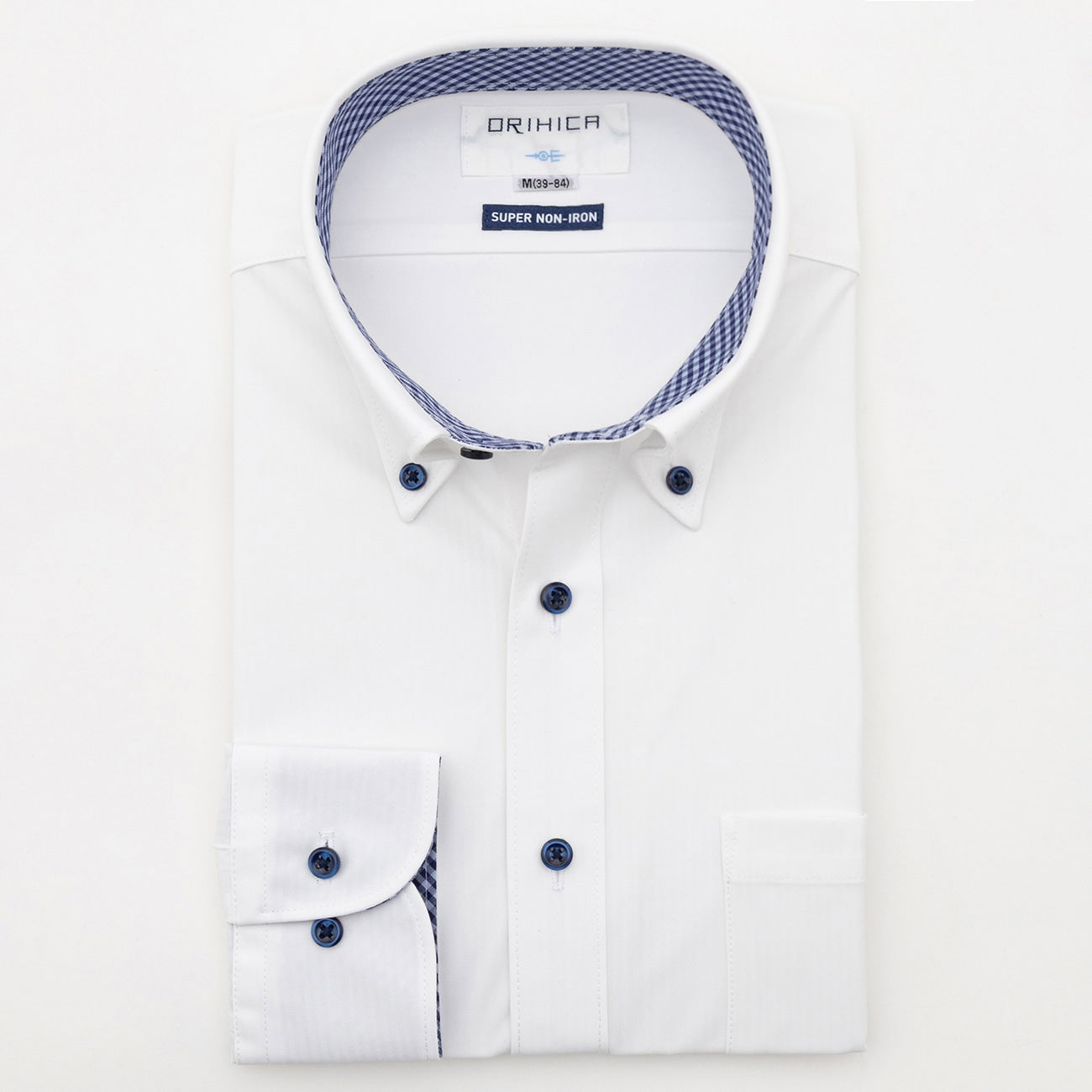 Super Non-Iron Stretch Button-Down Shirt - White Super Non-Iron Stretch Button-Down Shirt - White