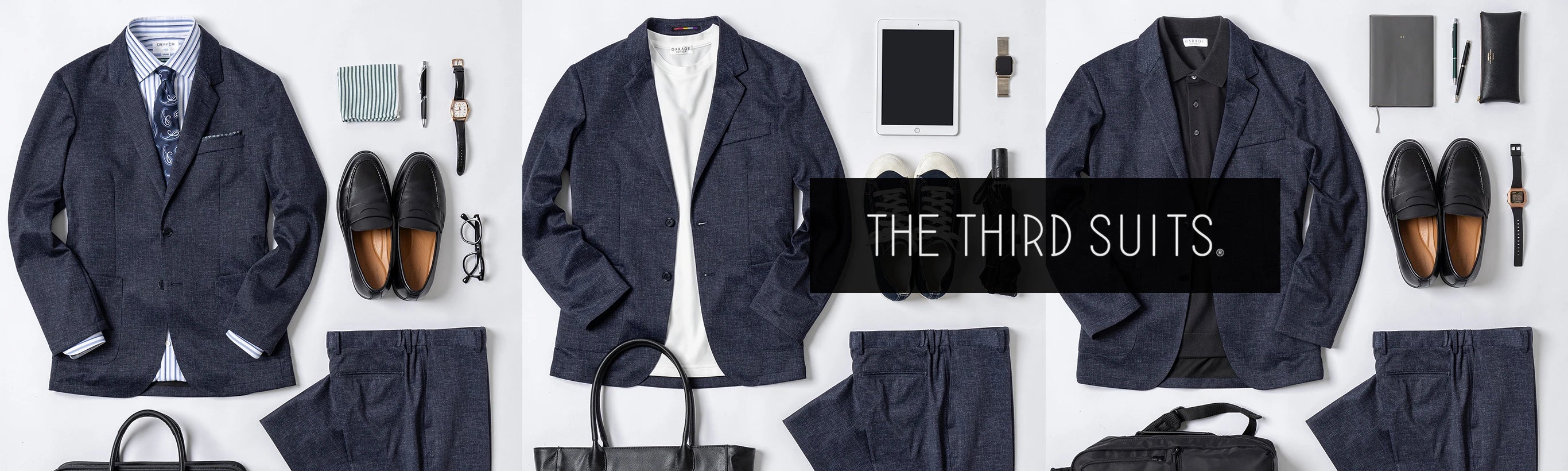 Men's Casual Suits -THE THIRD SUIT- ORIHICA