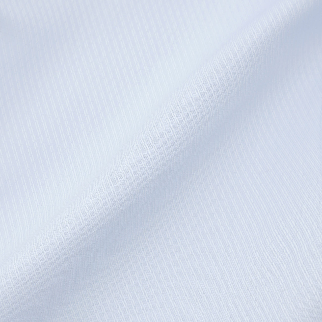 MAJI Non-iron Cotton Stretch Blue Woven Pattern Regular Collar Shirt - Slim