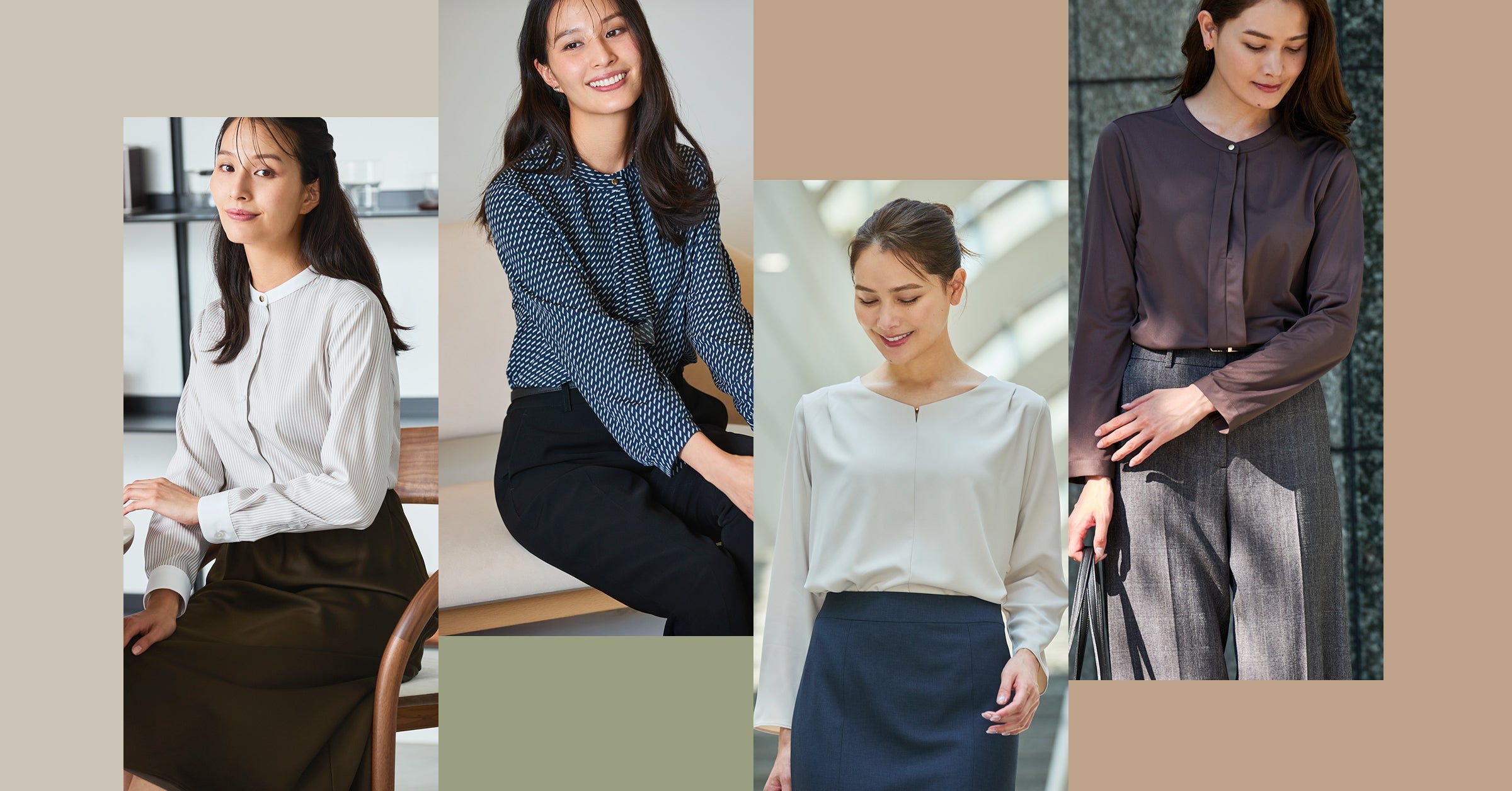 Our Autumn elegant blouses selection