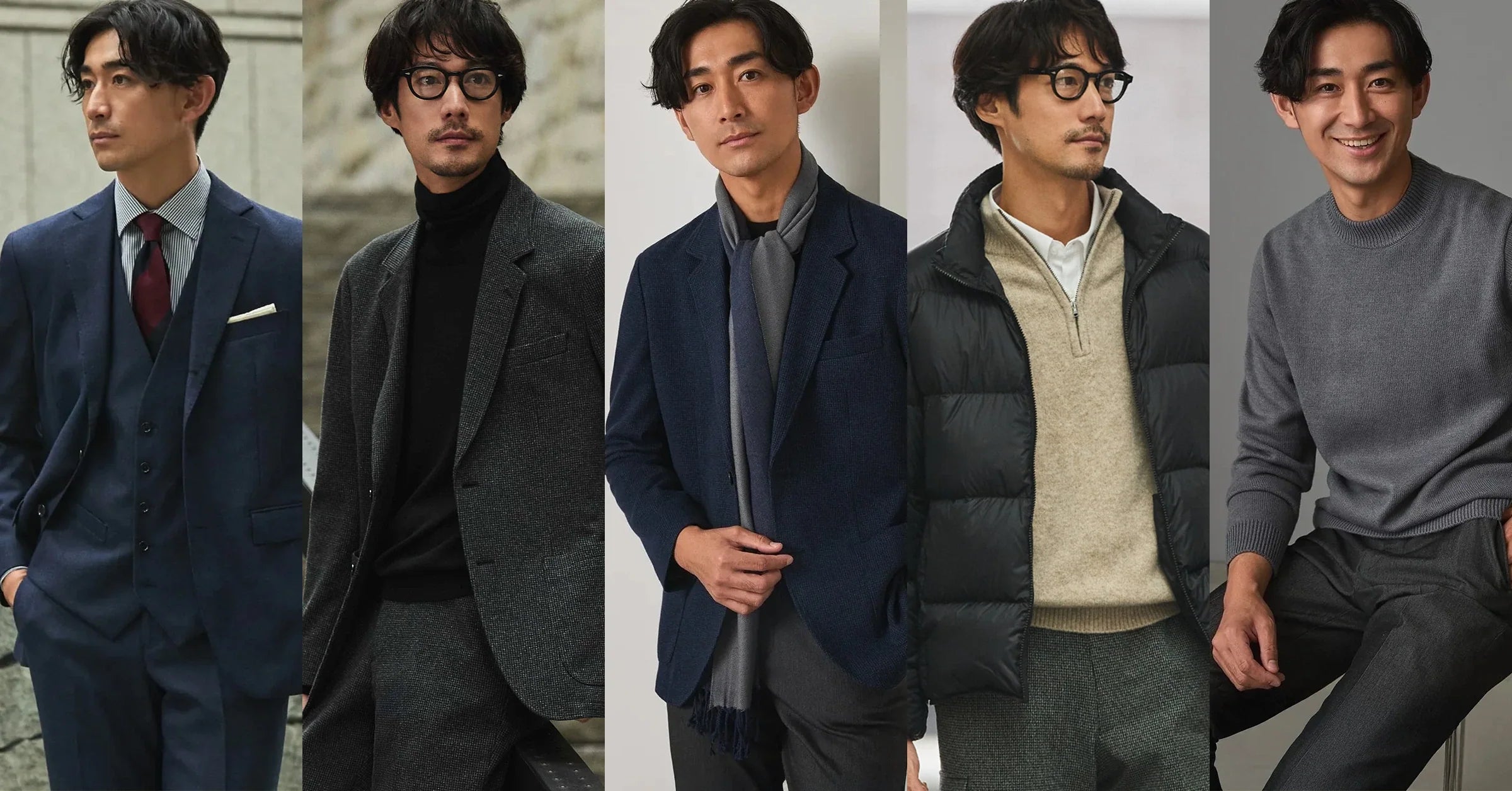 2025 年冬季男裝造型手冊 - 精緻層次風格與高級商務服飾