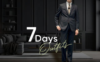 1 week outfit ideas for Japanese Businessman