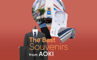 在AOKI 新宿西店必买的男士办公时装