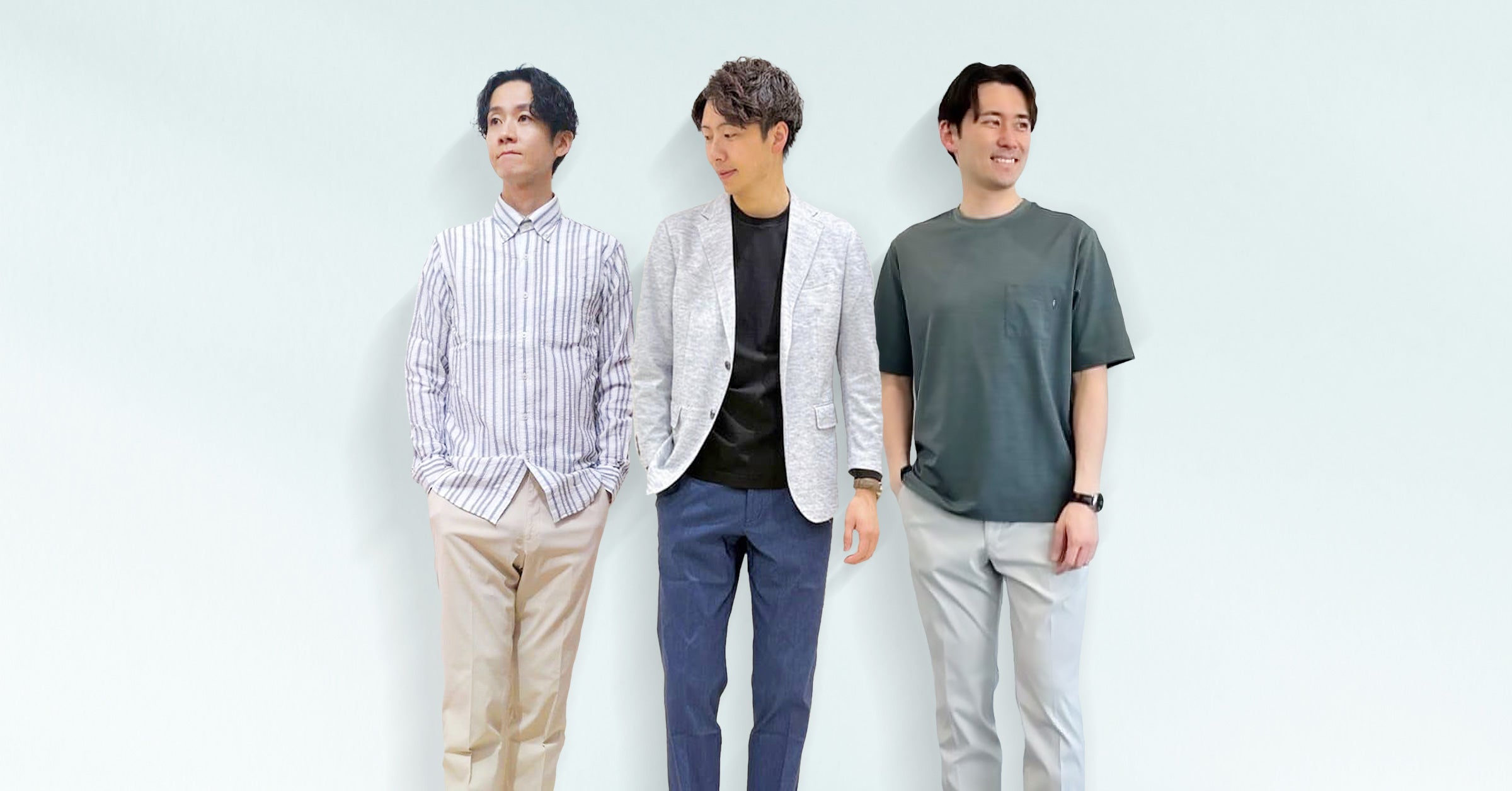 大人男子的多色系裤装入门｜春夏穿搭6选