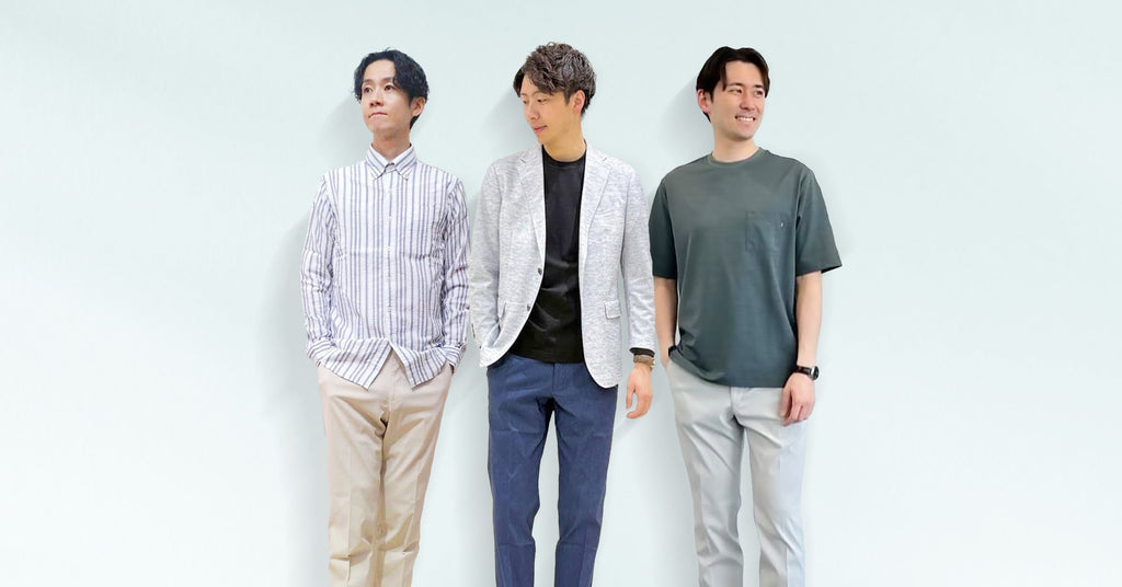 Introduction to Color Dress Pants for men｜6 Spring & Summer outfits