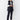 THE THIRD SUITS Double Cloth Cropped Pants - Navy_44