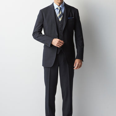 Super Non-iron Cotton Spread Collar Shirt - Blue_14