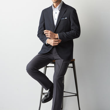 Super Non-iron Stretch Button-down Shirt - White_14