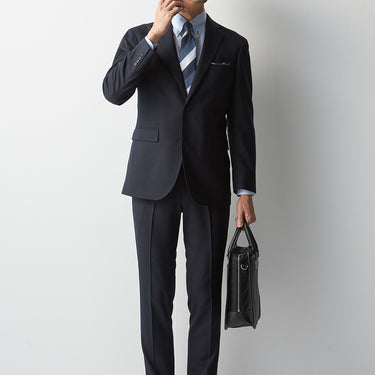 Super Non-iron Cotton Button-down Shirt - Blue_14