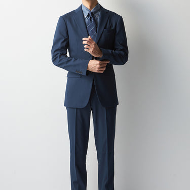 Super Non-iron Cotton Button-down Shirt - Navy_12