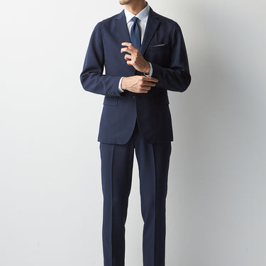 Super Non-iron Stretch Spread Collar Shirt - Blue_14