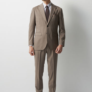 Super Non-iron Stretch Button-down Stripe Shirt - Beige_12