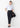 Shadow Check Cropped Pants - Navy_40