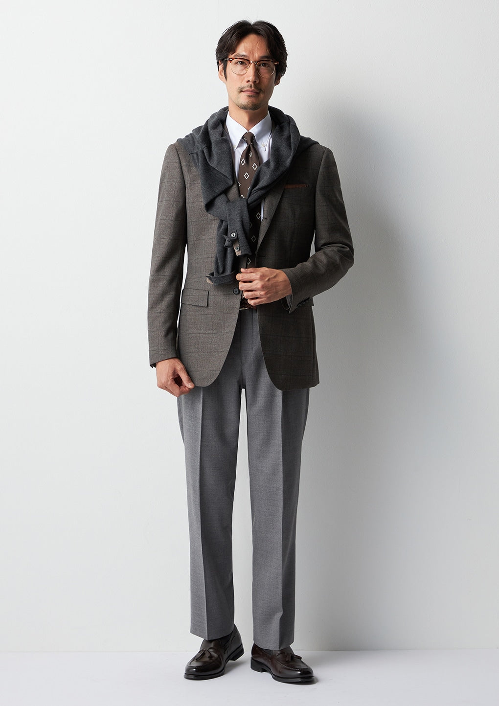 羊毛混纺 开衫_49