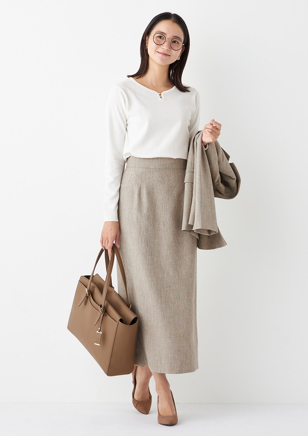 V 领套头毛衣_51