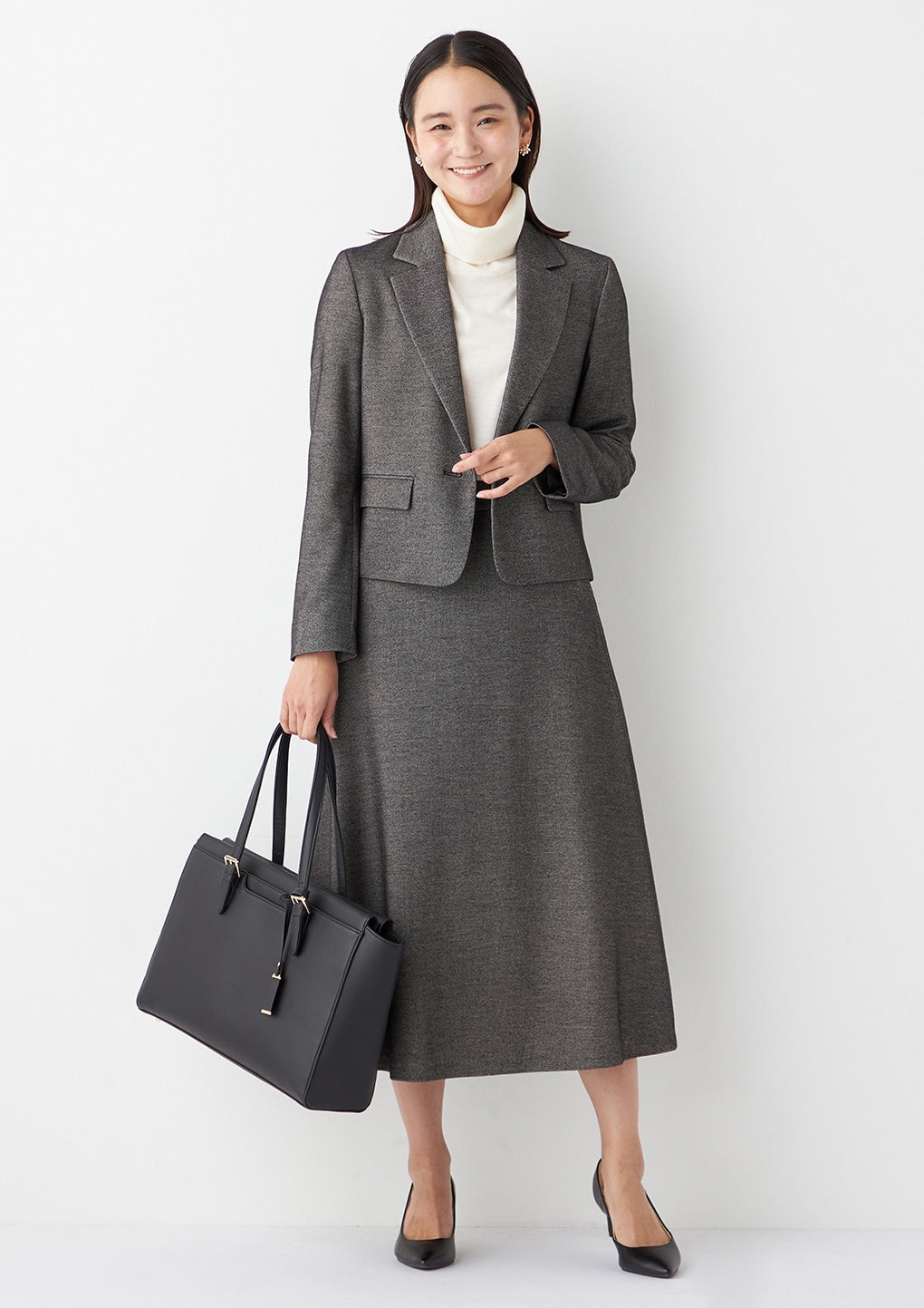 袖扣高领毛衣_58