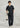 Business Casual Seersucker Short Sleeve Open Collar Shirt - Navy_30