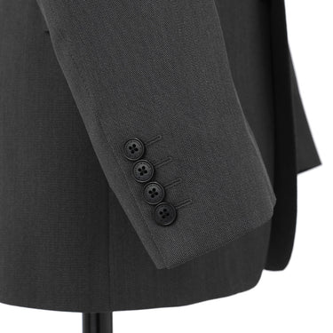 Wool Blend Slim Suit - Medium Gray_05