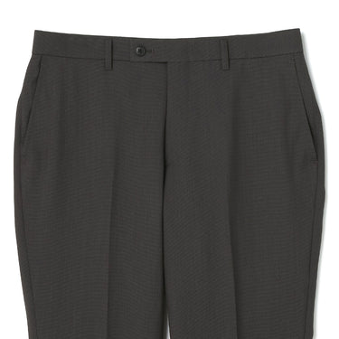 Wool Blend Slim Suit - Medium Gray_10