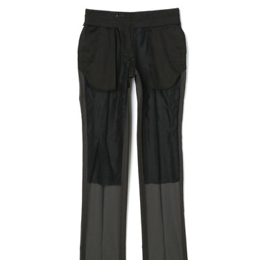 Wool Blend Slim Suit - Medium Gray_12