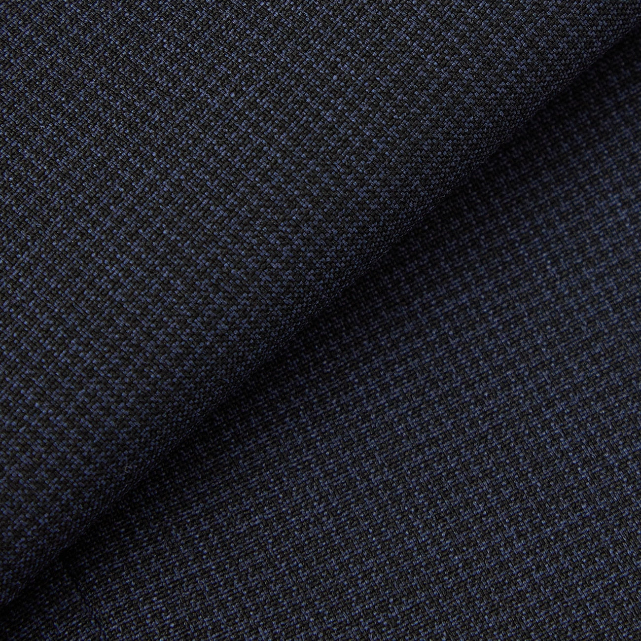 Two-pants Washable Recycled Fabric Houndstooth Slim Fit Suit - Navy_02