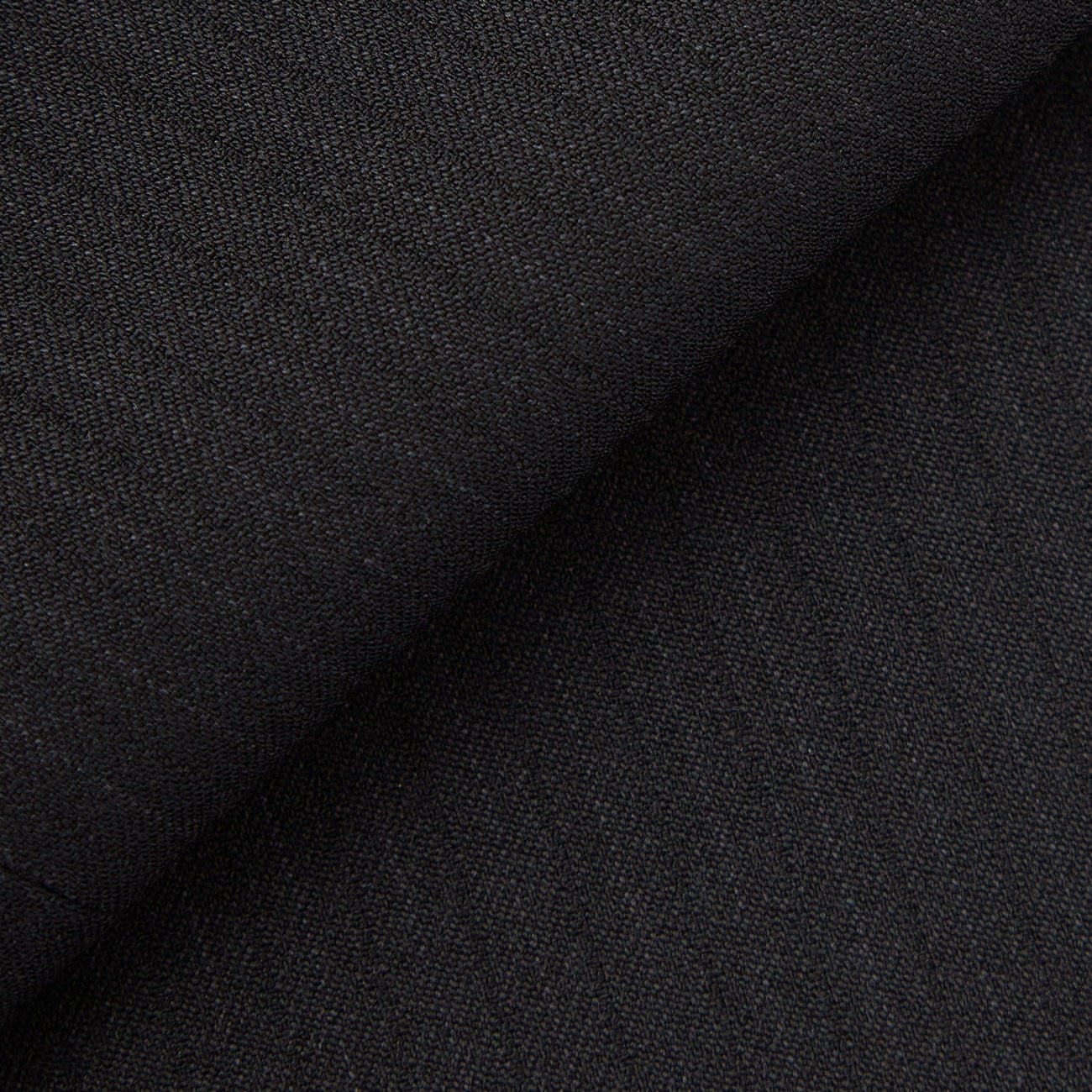 Two-pants Washable Recycled Fabric Stripe Suit - Black_02