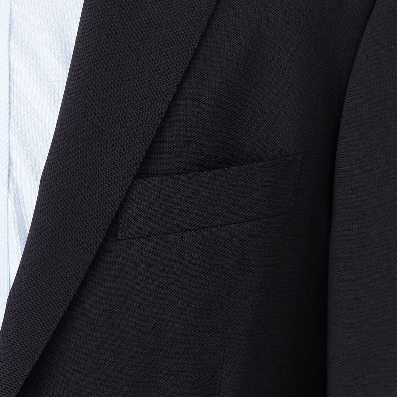 Aircool Two-pants Washable British Slim Fit Suit - Navy_03