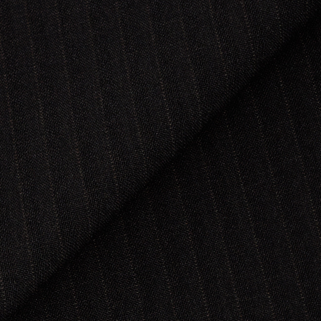 可機洗修身條紋西裝 - 黑色_08