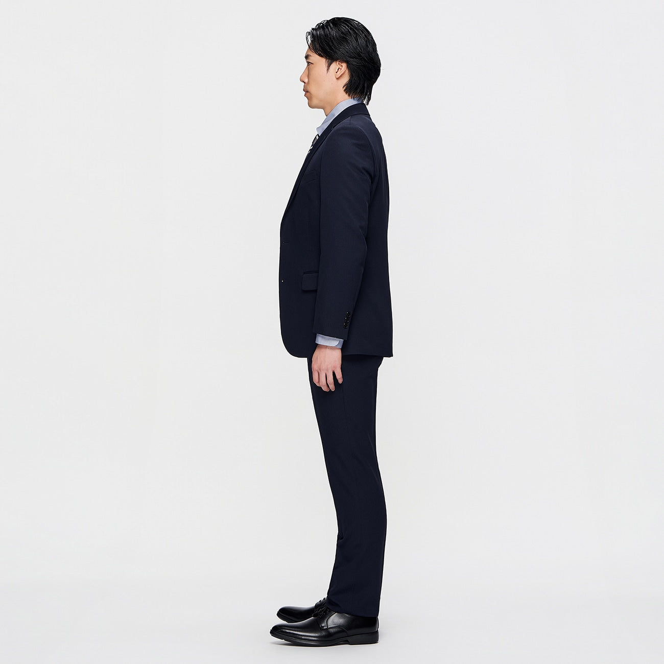 可機洗 Fit暗色 Suit -深藍