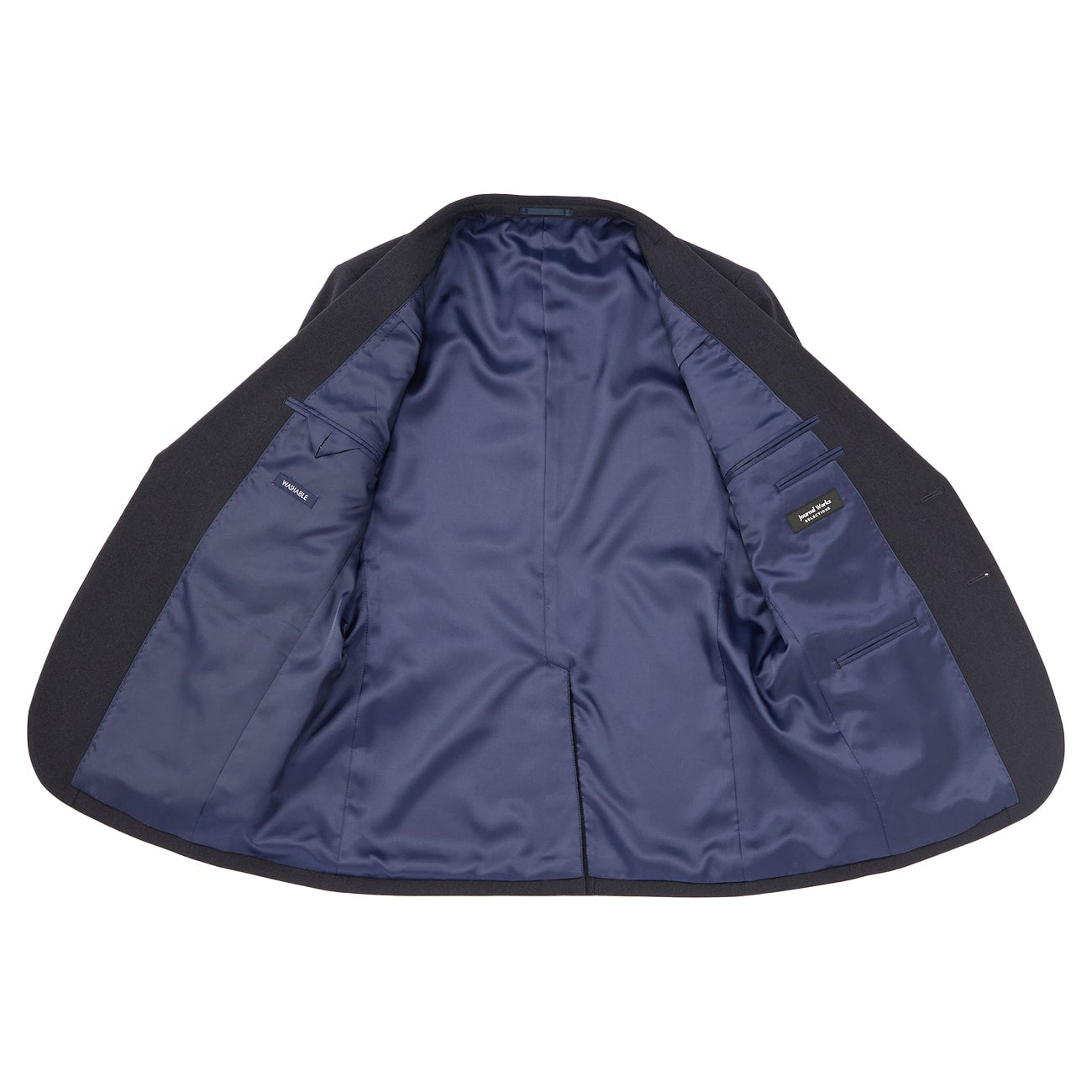 可机洗 西装 -深蓝