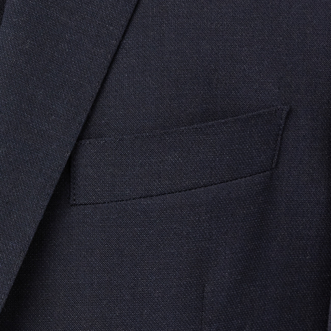 可機洗 針頭花紋 套裝 -深藍