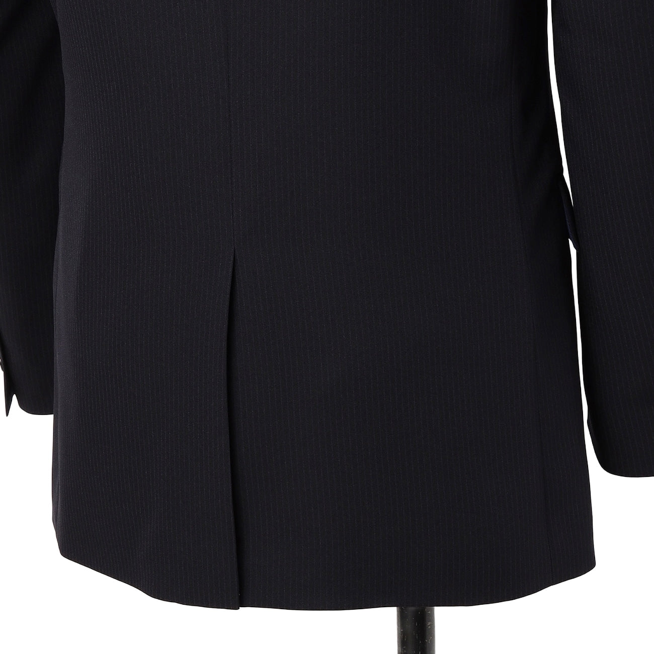 可機洗條紋西裝 西裝褲兩件組 深藍