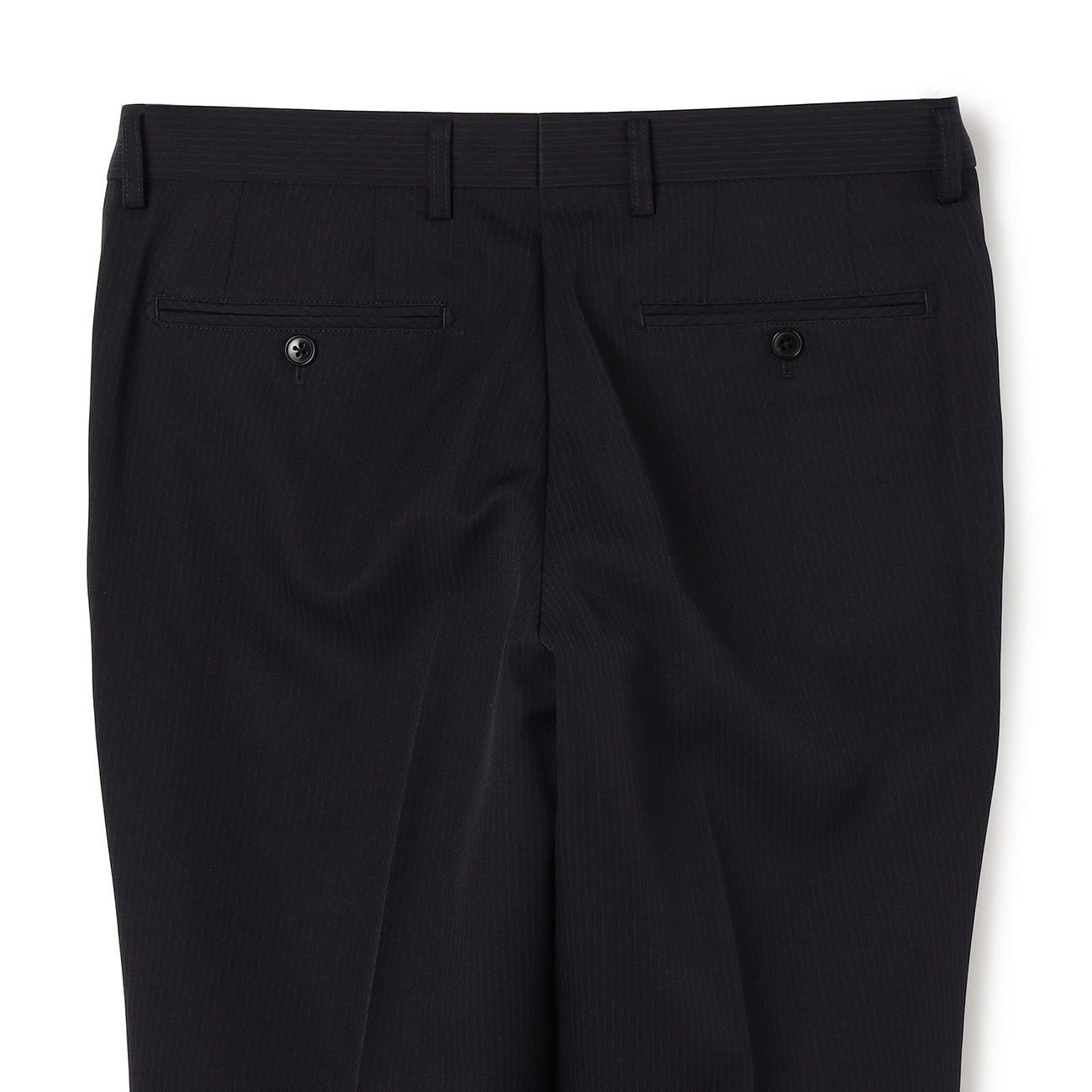 可機洗 Fit Stripe 2-pant Suit -深藍