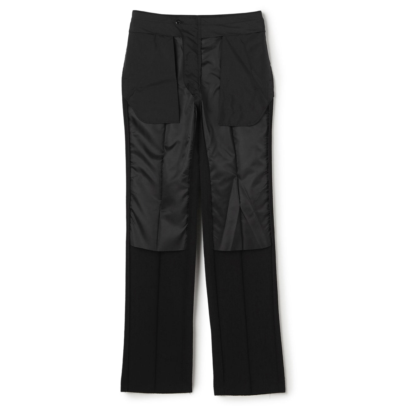 2-Pants可機洗 暗色 條紋套裝 - 黑色_12