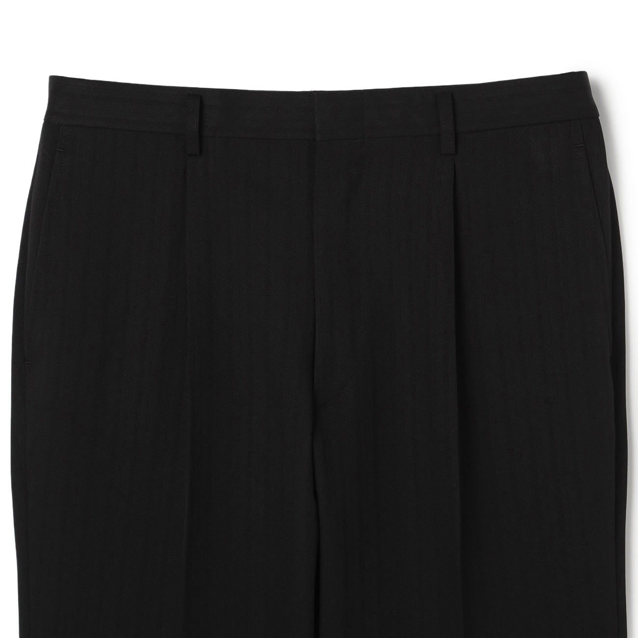 2-可機洗 暗色 條紋套裝 - 黑色_09