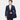 SUPER Aircool Washable Pinhead Slim Fit 2-Pant Suit - Navy